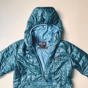 Patagonia puffy pullover jacket